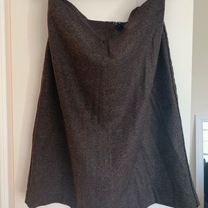 GAP Brown Wool Skirt Size 16